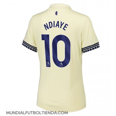 Camiseta Everton Iliman Ndiaye #10 Segunda Equipación Replica 2025-26 para mujer mangas cortas Camiseta Everton Iliman Ndiaye #10 Segunda Equipación Replica 2025-26 para mujer mangas cortas